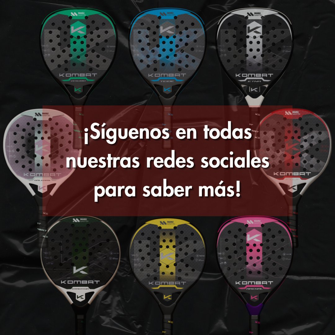 🔥 ¡ATENCIÓN KOMBATIENTES! 🔥

¡Este mes, VULCANO no solo va a prender las pistas… 🔥🎾 también vamos a REVENTAR las redes! 😎💥

💡 Cada semana el desafío estará en una red diferente... ¡No te despistes! 👀💥 

#KombatPadel #ManuMartin #KombatVulcano #SorteoKombat #PalasGratis