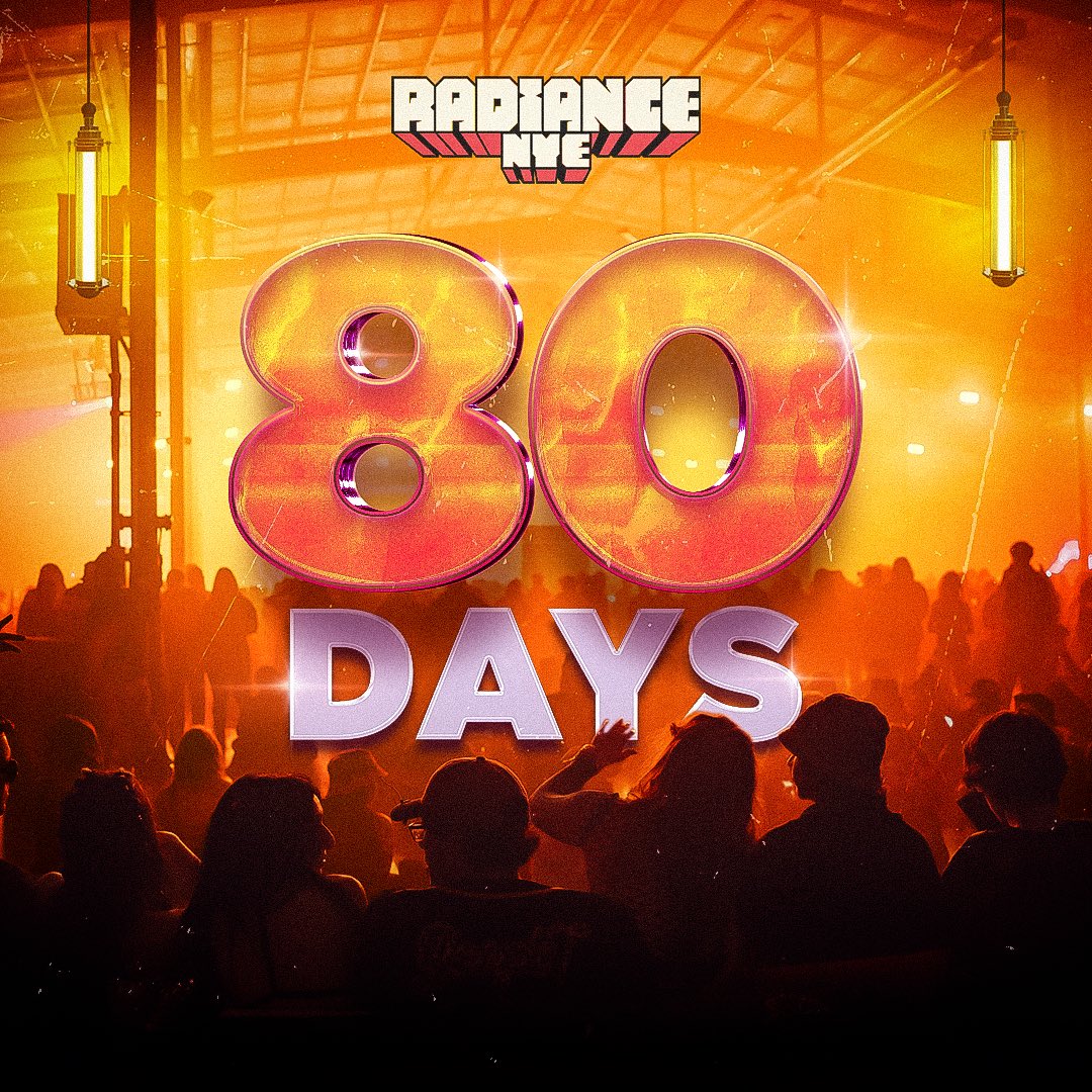In 80 DAYS our radiant NYE weekend begins 🎊🎉🥳 It’ll be here before you know it! Lock in now and save ✨

More info → nyeradiance.com