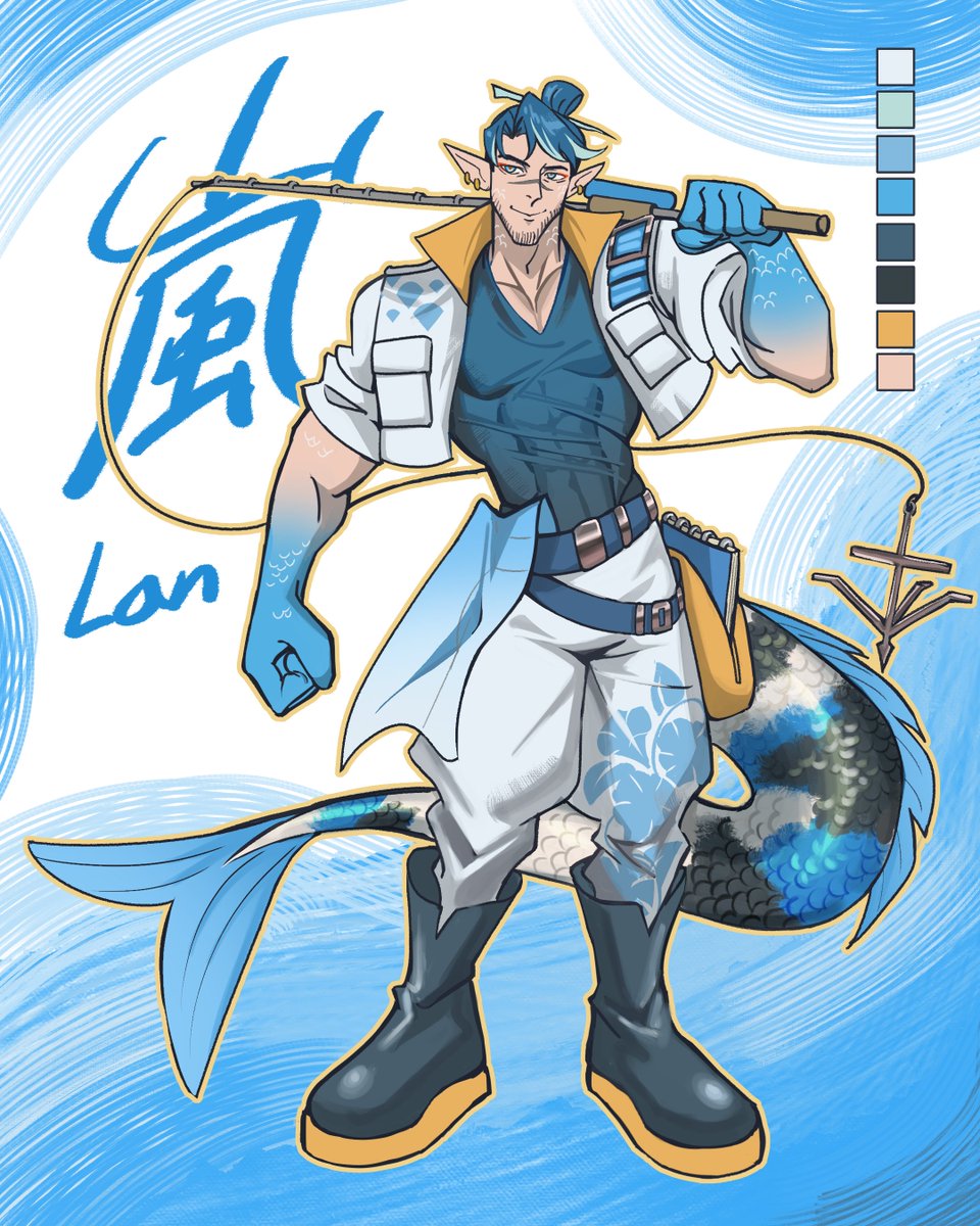 chunblurr's tweet photo. Lan 嵐
An ambitious ARMIS bounty hunter from Xenokuni. He seeks greater challenges and rewards at everywhere even at dry lands like the Badlands that might actually kill him.

"F*ck the heat, we ball"

#koisona (for real) https://t.co/t3ttxtSVsp