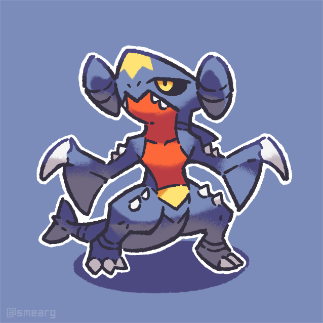 smearg's tweet photo. tough lil garchomp 🐉🦈✈️ https://t.co/UCCF1pwRol