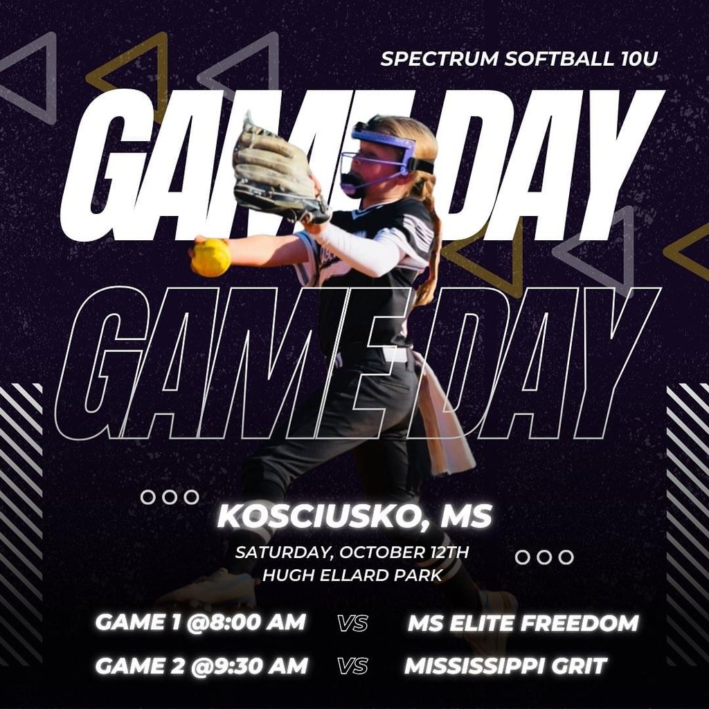 Another week has come and gone &amp; tomorrow is GAME DAY! Our 10u softball team will have an early start in the morning! Good luck girls 💪🏻 #cometospectrum #1family