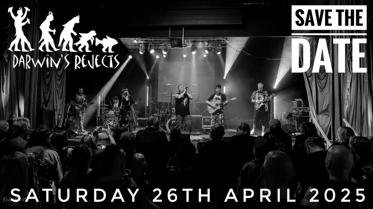 DarwinsRejects's tweet image. Save the date! We have exciting plans for 26th April 2025, and would love for you to be a part of it! 💥 More details to follow soon!