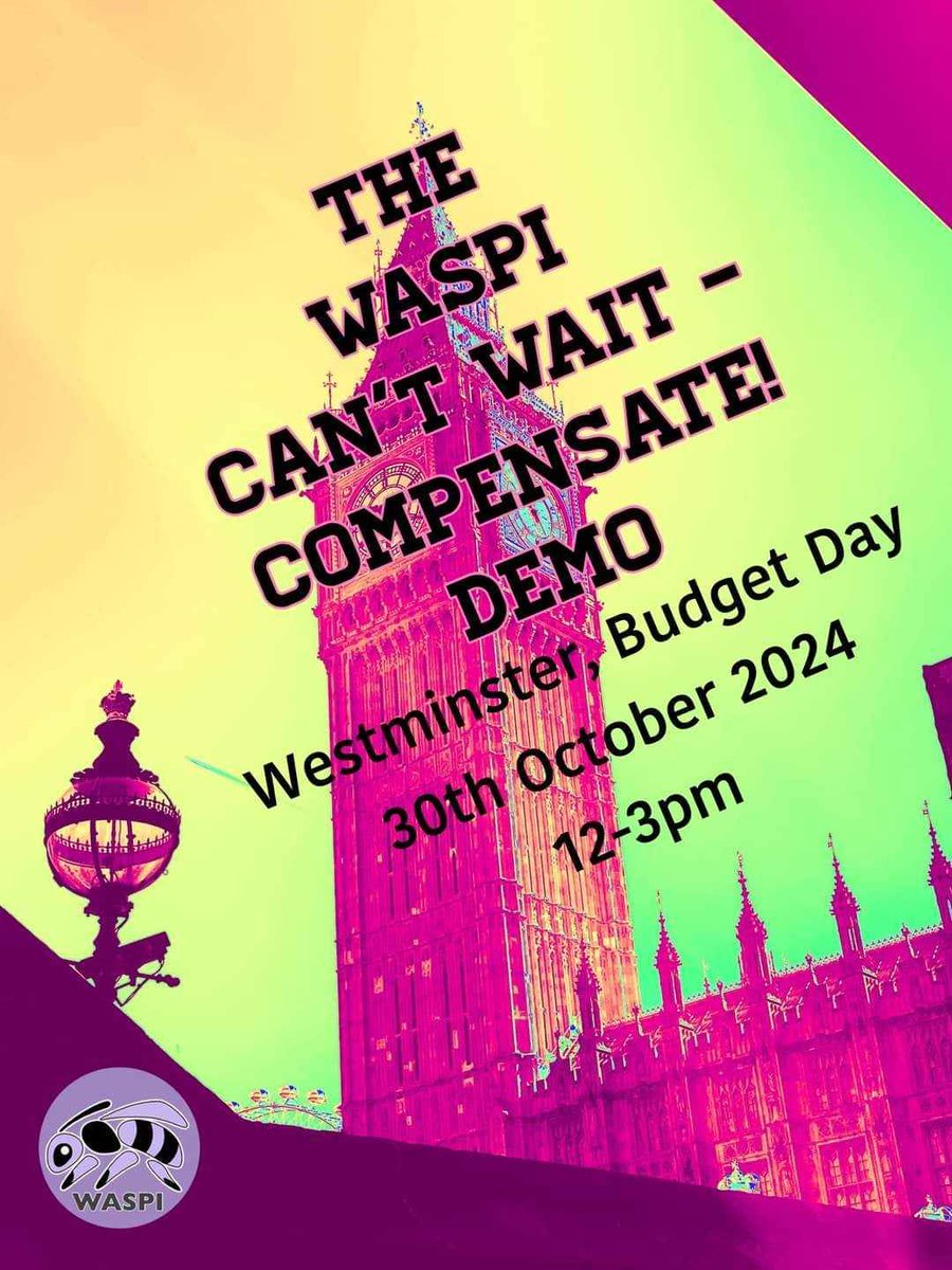 #WASPI Campaign (@waspi_campaign) on Twitter photo .<a href="/gavinesler/">Gavin Esler</a> 3.6million #1950swomen are still waiting for Govt to do the right thing & pay compensation for proven injustice.
Please repost to share details of our 'WASPI can’t wait - Compensate!' Demo on 30/10. Thank you. #WASPI #notgoingaway .<a href="/gavinesler/">Gavin Esler</a> 3.6million #1950swomen are still waiting for Govt to do the right thing & pay compensation for proven injustice.
Please repost to share details of our 'WASPI can’t wait - Compensate!' Demo on 30/10. Thank you. #WASPI #notgoingaway