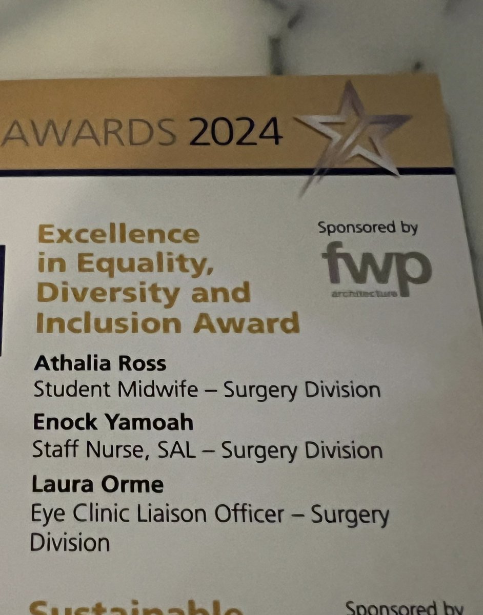 All dressed up ready for <a href="/WWLNHS/">WWL NHS</a> #WWLStarAwards Fingers crossed for our ECLO Laura 🤞🏻