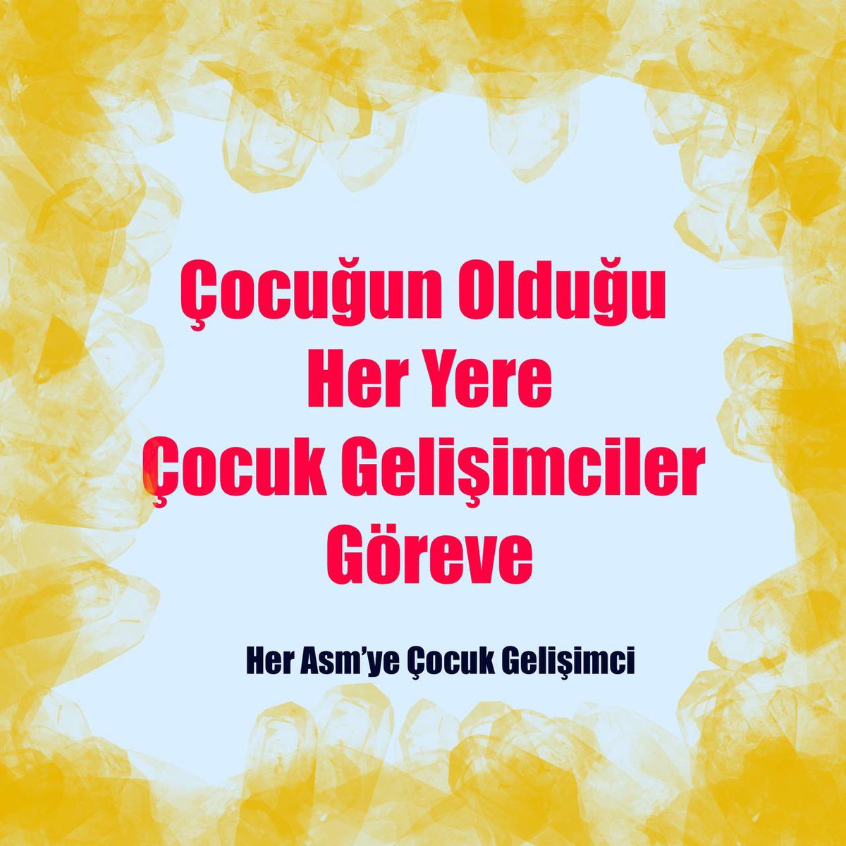 merve1905_1 (@merve1905_1) on Twitter photo <a href="/CocukGelisim_/">ÇOCUK GELİŞİMCİLER PLATFORMU</a> <a href="/drmemisoglu/">Prof. Dr. Kemal Memişoğlu</a> Her ASM'ye bir Çocuk Gelişimci atanırsa hem koruyucu sağlık hizmetlerinde hem de bizlerin istihdam sorununda önemli bir adım atmış oluruz
<a href="/drmemisoglu/">Prof. Dr. Kemal Memişoğlu</a>
#CocukGelisim5000atama <a href="/CocukGelisim_/">ÇOCUK GELİŞİMCİLER PLATFORMU</a> <a href="/drmemisoglu/">Prof. Dr. Kemal Memişoğlu</a> Her ASM'ye bir Çocuk Gelişimci atanırsa hem koruyucu sağlık hizmetlerinde hem de bizlerin istihdam sorununda önemli bir adım atmış oluruz
<a href="/drmemisoglu/">Prof. Dr. Kemal Memişoğlu</a>
#CocukGelisim5000atama