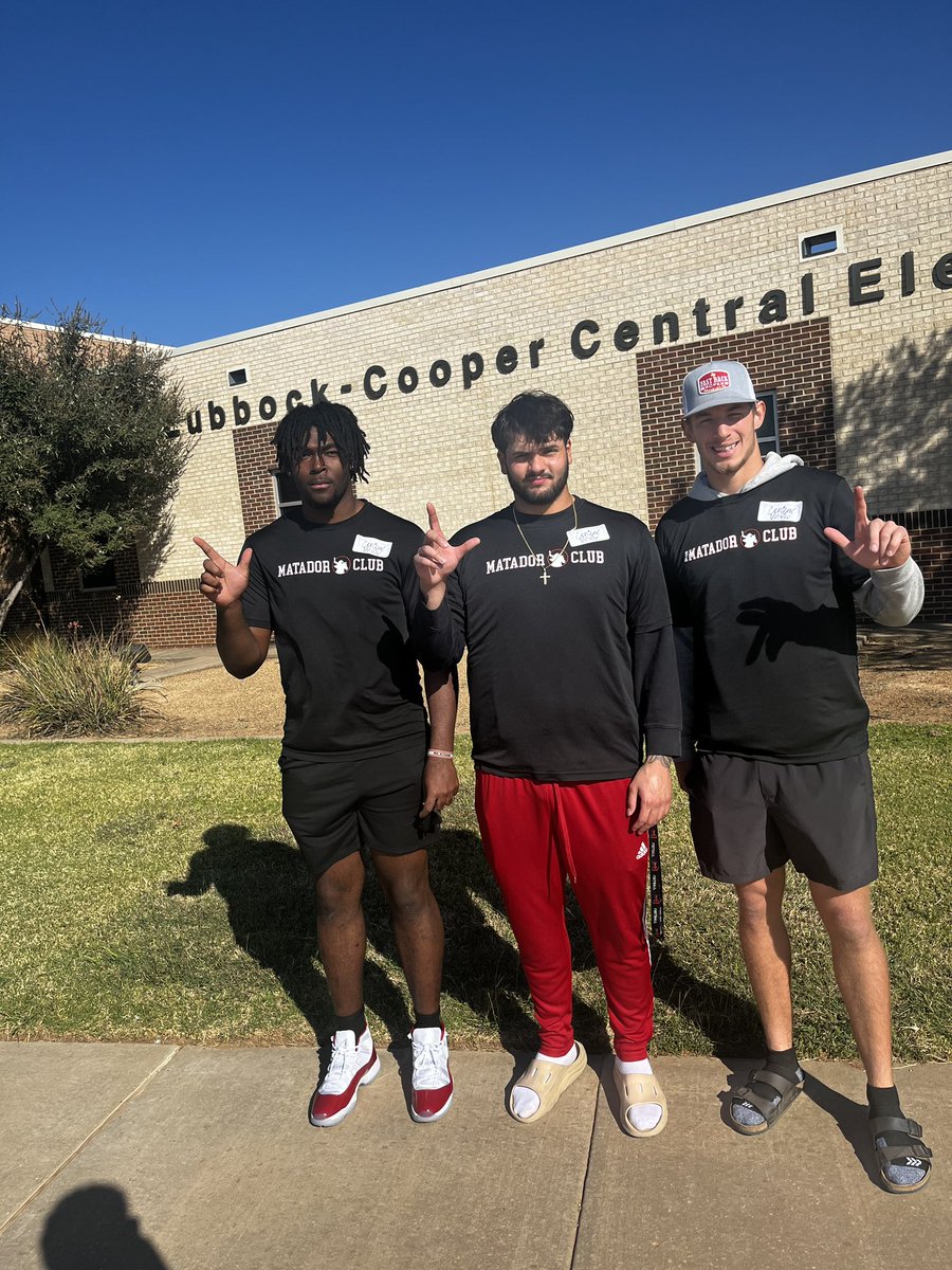 Isaac Smith (@isaacsmith1921) on Twitter photo Had an amazing opportunity to hangout with the future red raiders at Lubbock-Cooper Central yesterday! <a href="/MatadorClubOrg/">The Matador Club</a> Had an amazing opportunity to hangout with the future red raiders at Lubbock-Cooper Central yesterday! <a href="/MatadorClubOrg/">The Matador Club</a>