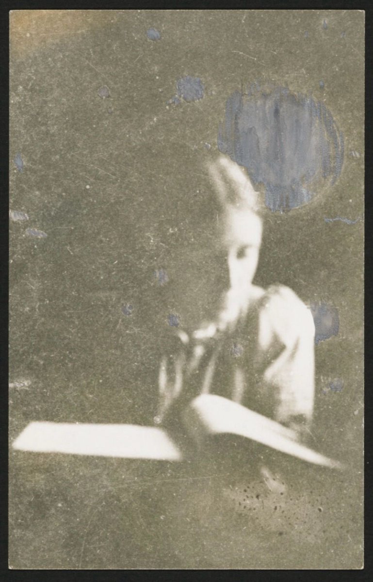 “Books are the mirrors of the soul.”

Virginia Woolf reading a book, 1900.