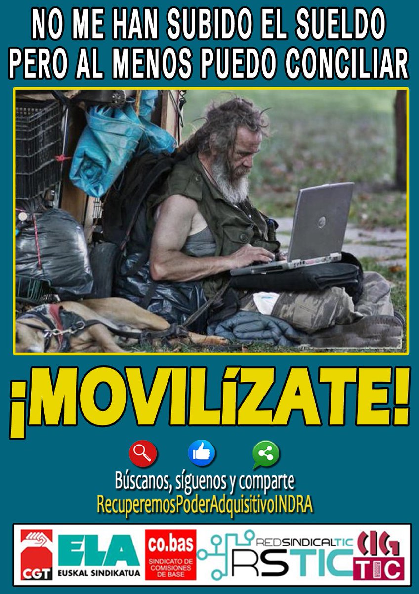IndraEnLucha's tweet image. En @minsaitbyindra del grupo #Indra continuamos en lucha para recuperar el poder adquisitivo perdido durante los últimos años.
@recuperapoder @cgtindrabcn @RsticIndra @cobasindraorg  @NoAlEreEnIndra @STSIIndraMadrid @Oficinasenlucha  #recuperemoselpoderadquisitivo