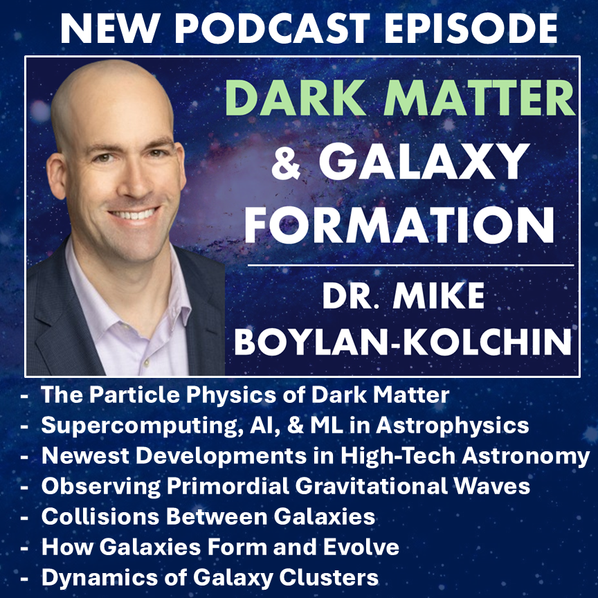 JasonBott316244's tweet photo. Check the latest (>2.5 hr long!) podcast episode: DARK MATTER &amp; GALAXY FORMATION with Dr. Mike Boylan-Kolchin, an Astrophysicist &amp; Cosmologist at UT Austin.

In this episode, we go deep into Dark Matter Physics, Galaxy Formation/Evolution, Advanced Cosmology, and much more! https://t.co/dxDyPyQmgZ