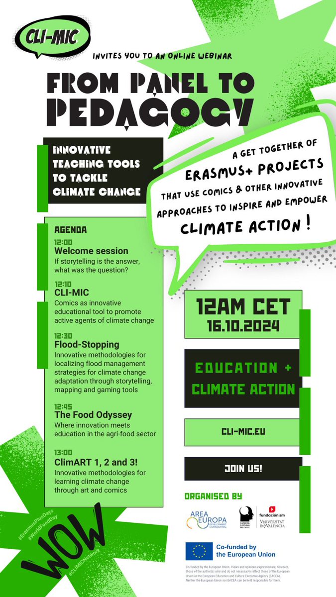 From Panel to Pedagogy #ClimicErasmuspus