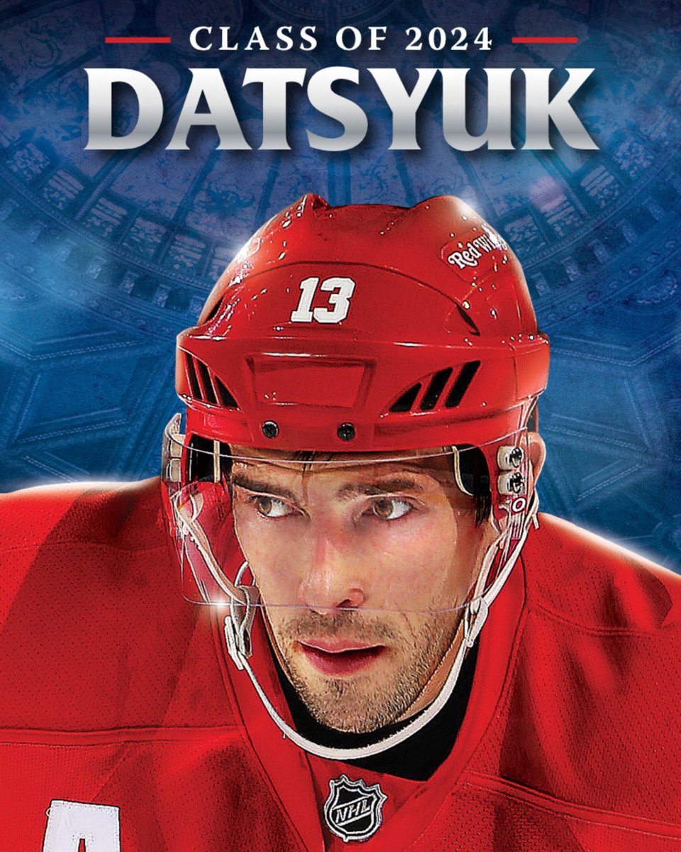 Hockey Hall of Fame (@hockeyhallfame) on Twitter photo Pavel Datsyuk, renowned for his exceptional stickhandling and creativity with the puck, was masterful at both ends of the rink. He was selected in the 6th round of the 1998 NHL Draft and spent his entire playing career with the <a href="/DetroitRedWings/">Detroit Red Wings</a>. Datsyuk retired with two Stanley Pavel Datsyuk, renowned for his exceptional stickhandling and creativity with the puck, was masterful at both ends of the rink. He was selected in the 6th round of the 1998 NHL Draft and spent his entire playing career with the <a href="/DetroitRedWings/">Detroit Red Wings</a>. Datsyuk retired with two Stanley