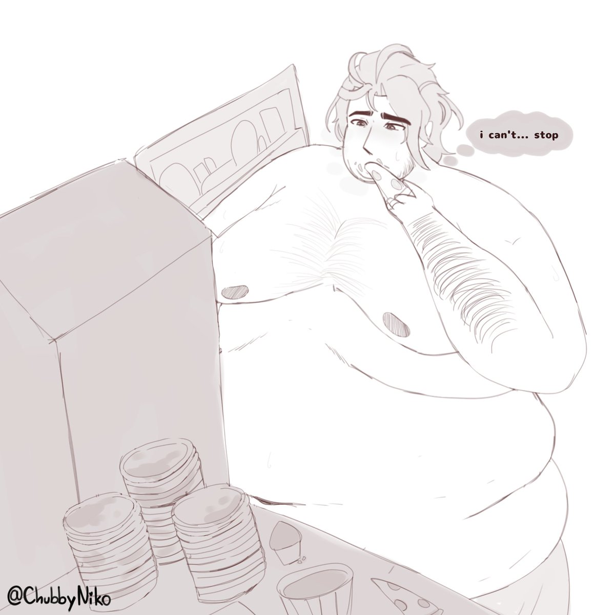 Day 11: Lost control
#Fattytober