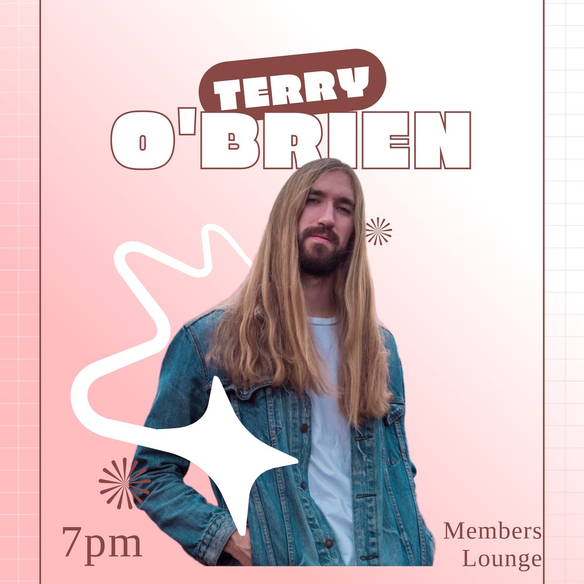 Live Music Friday ft. Terry O'Brien!

Stop by the Members Lounge @ 7pm to enjoy some food, drink &amp; music. No cover charge.

#SeeYouAtTheClub