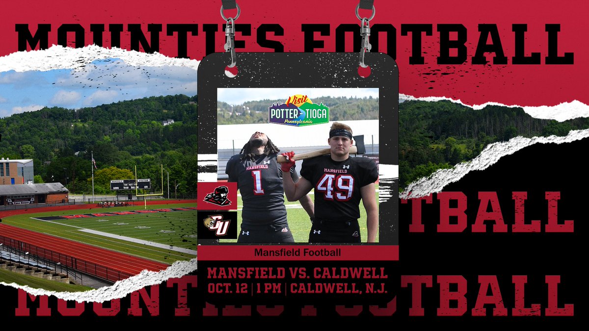 MUMounties's tweet image. MOUNTIES FOOTBALL❗️

@MansfieldFB @ Caldwell🏈
📍W. Caldwell, N.J.
⏰ 1 PM
📺📊 GoMounties.com/live