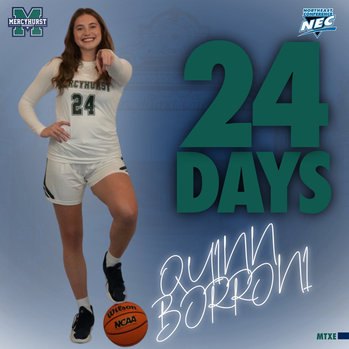 Let the countdown continue… 24 days 🏀☘️👏🏼 #MTXE