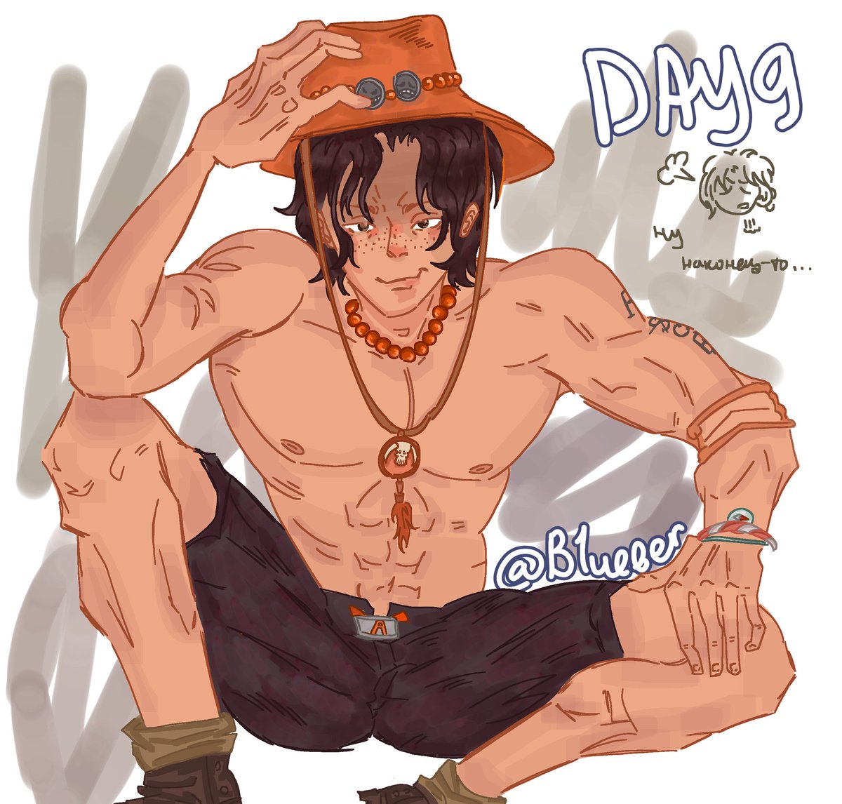 Shenkyi's tweet photo. —★,,Fireboy Ace!

#onepiece #PortgasDAce https://t.co/BpYdhVwXvb