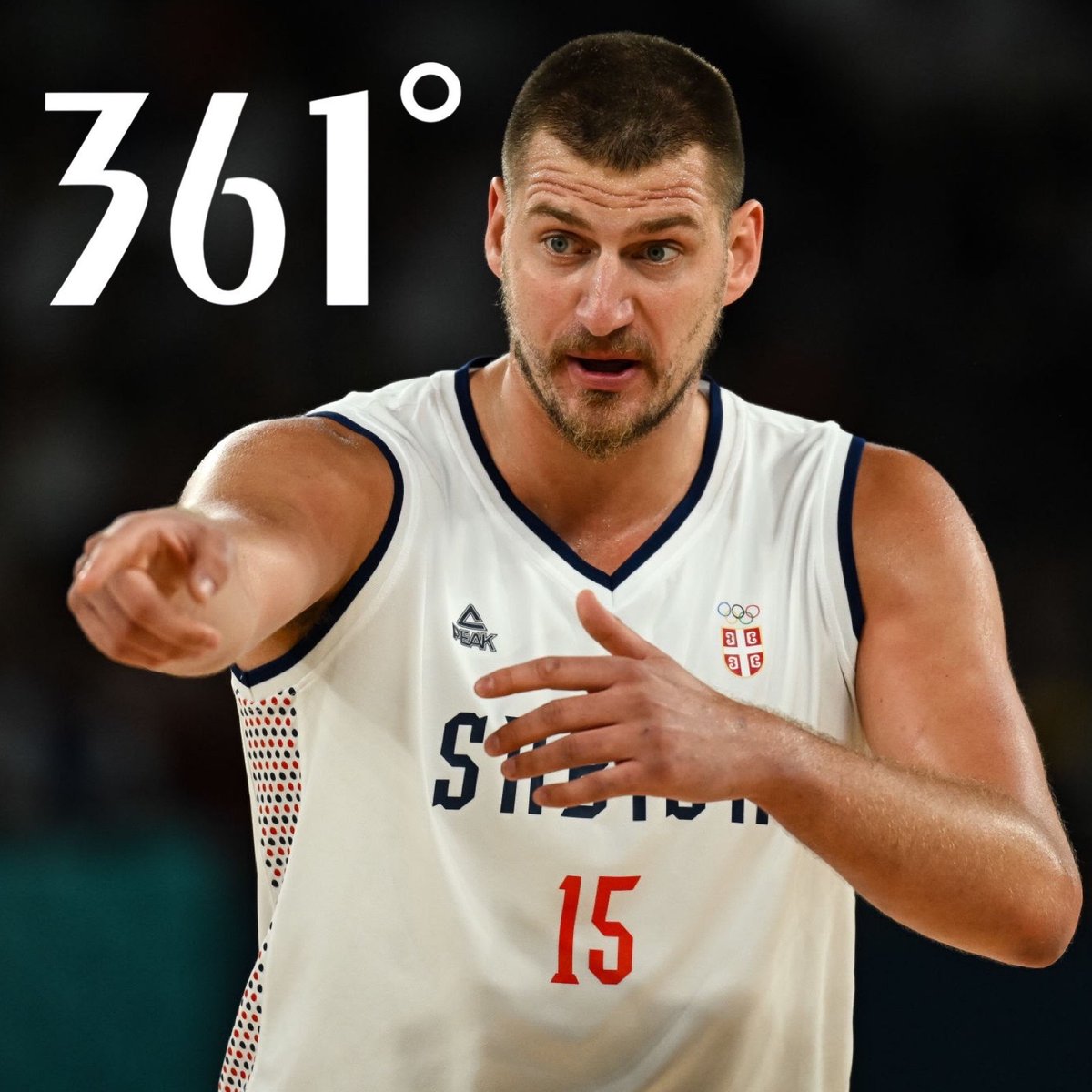 361° JORKER ニコラヨキッチ 361°と契約したニコラ・ヨキッチ。 その1stシグネチャーである 361