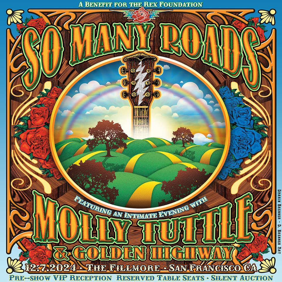 RexFoundation (@rexfoundation) on Twitter photo Join us at The Fillmore December 7 for an incredible evening with Molly Tuttle & Golden Highway! Tickets now on sale!
<a href="/mollytuttle/">Molly Tuttle</a>
somanyroads.givesmart.com Join us at The Fillmore December 7 for an incredible evening with Molly Tuttle & Golden Highway! Tickets now on sale!
<a href="/mollytuttle/">Molly Tuttle</a>
somanyroads.givesmart.com