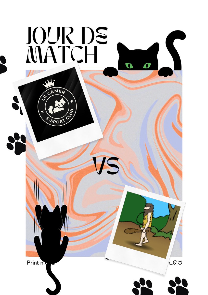 Le_Gamer_Club's tweet photo. LADIES AND GENTLEMEN, IT'S MATCHDAY !!!😼

Rendez-vous à 20h50 pour la deuxième game contre les Nous Taper (Fort)🐈‍⬛
#LGCWIN🐾

>>https://t.co/1oRQaNpcUc
>>https://t.co/1oRQaNpcUc
>>https://t.co/1oRQaNpcUc https://t.co/7aQ7FN1Jbk
