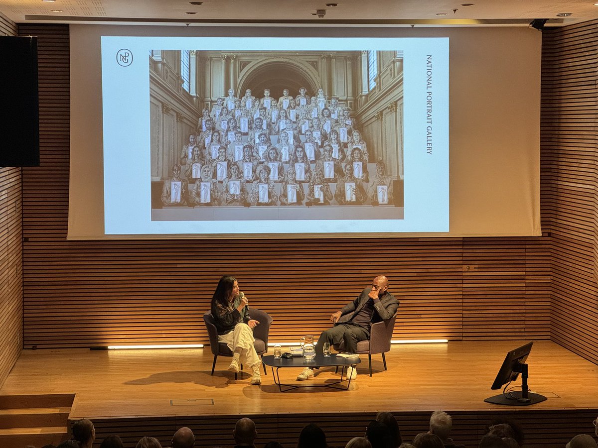 Brilliant to listen to Es Devlin and Ekow Eshun in conversation <a href="/NPGLondon/">National Portrait Gallery</a> this evening discussing #CONGREGATION, created in partnership with <a href="/UNRefugeesUK/">UK for UNHCR</a>, <a href="/StMaryleStrand/">St Mary le Strand - The Jewel in the Strand</a>, <a href="/TheCourtauld/">The Courtauld</a> and <a href="/KingsCollegeLon/">King's College London</a>  

unrefugees.org.uk/esdevlin-congr…