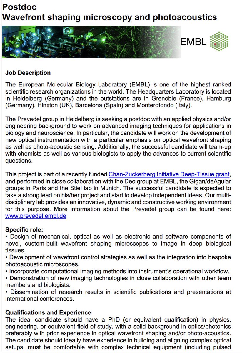 Prevedel Lab tweet media