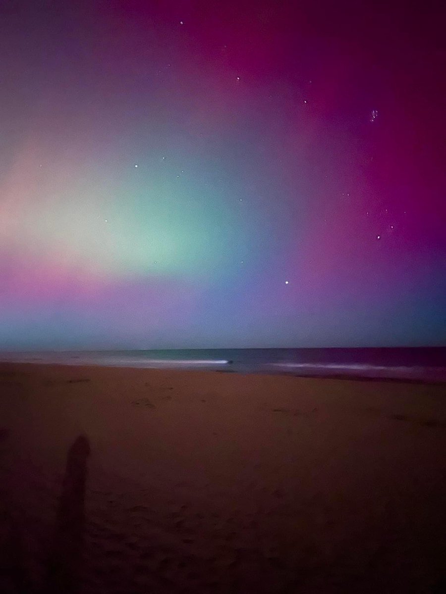 #aurora over #Assateague.