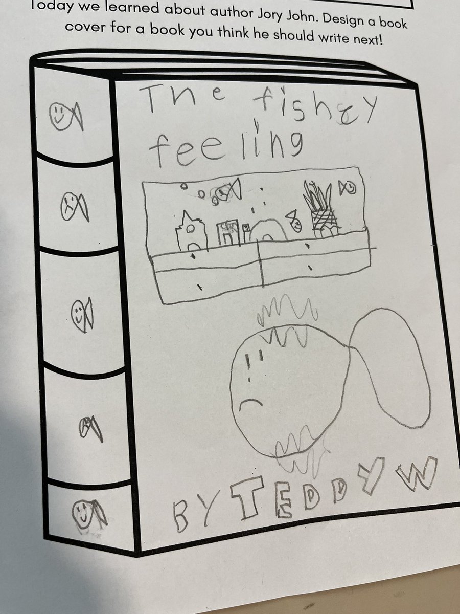 We did an author study this week all about <a href="/IamJoryJohn/">Jory John</a> - here are some ideas for your next bestseller, Mr. John, from the kids in North Andover!