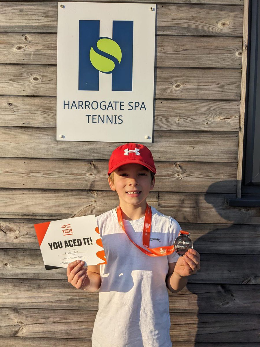 Congratulations to Reuben for being runner up in the Harrogate Spa 9&amp;U Matchplay. 👏🙌🎾 

Reuben and his younger brother Ezra deserve a huge well done for both being selected for Yorkshire junior county training!!! 😊👏🎾