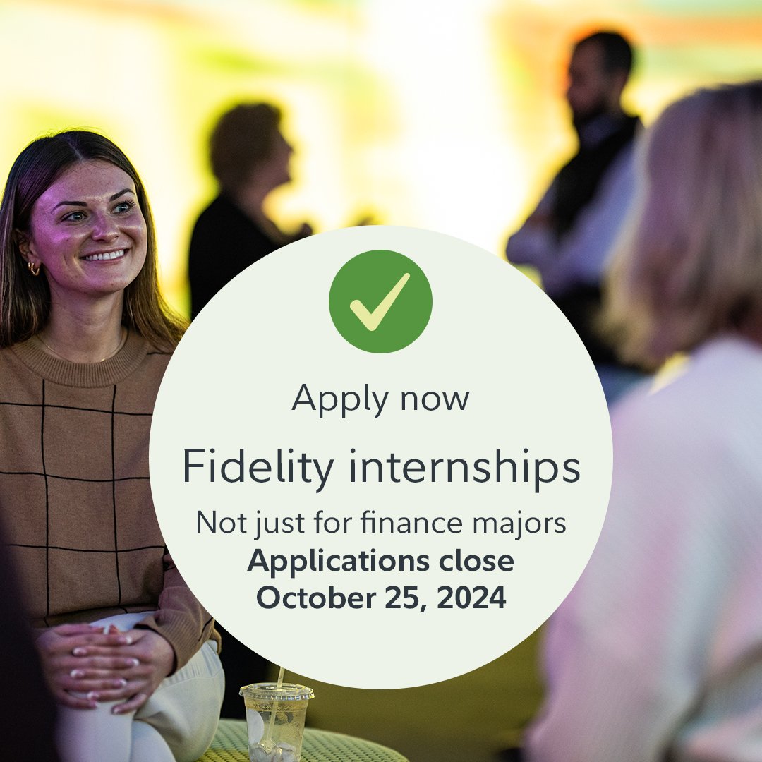 ash_somethingu's tweet photo. Boost your skills and career with a Fidelity summer internship! 🌟 Multiple majors welcome in 8 areas: Actuary, Corporate Services, Client Relations, HR, Finance, Audit/Risk/Compliance/Legal, Operations, and Tech. Read more: https://t.co/eqxnAXCxb5 #FidelityAssociate https://t.co/PJqcK7TFEh