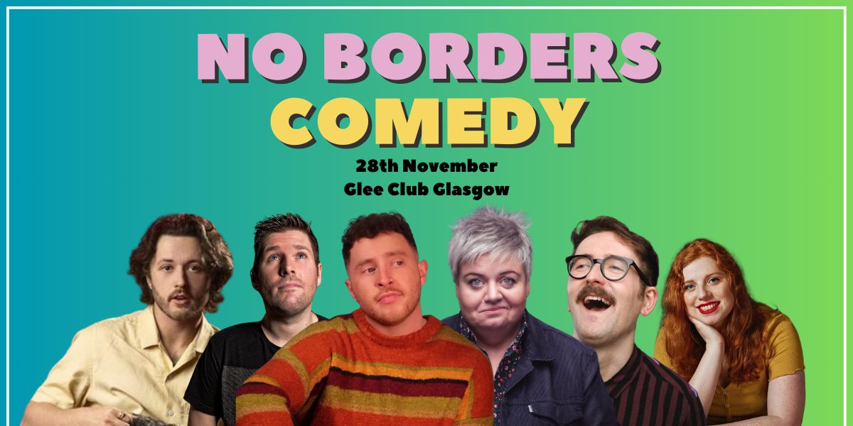 Scottish Refugee Council π§‘ (@scotrefcouncil) on Twitter photo Don't miss out on tickets to see the amazing line-up of <a href="/StuartMcP/">Stuart McPherson</a> <a href="/marknelsoncomic/">Mark Nelson</a> <a href="/paulbIack/">Paul Black</a> <a href="/MrSamLake/">Sam Lake (no, not that one) π³οΈβπ</a> <a href="/EleanorMorton/">Eleanor Morton ($8)</a> & Susie McCabe in <a href="/GleeClubGlasgow/">The Glee Club Glasgow</a>
Join us in solidarity to show that compassion knows no borders π§‘
Tickets β booking.glee.co.uk/21583 Don't miss out on tickets to see the amazing line-up of <a href="/StuartMcP/">Stuart McPherson</a> <a href="/marknelsoncomic/">Mark Nelson</a> <a href="/paulbIack/">Paul Black</a> <a href="/MrSamLake/">Sam Lake (no, not that one) π³οΈβπ</a> <a href="/EleanorMorton/">Eleanor Morton ($8)</a> & Susie McCabe in <a href="/GleeClubGlasgow/">The Glee Club Glasgow</a>
Join us in solidarity to show that compassion knows no borders π§‘
Tickets β booking.glee.co.uk/21583