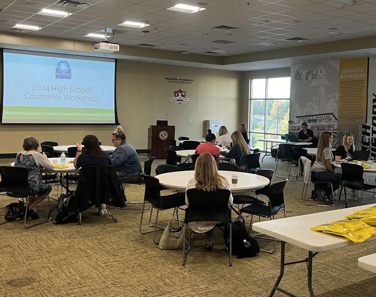 MoASFAP's tweet image. What a great workshop in St. Joseph at Missouri Western today! Up next Columbia, West Plains, and Hannibal. Registration is open at masfap.org/workshops!