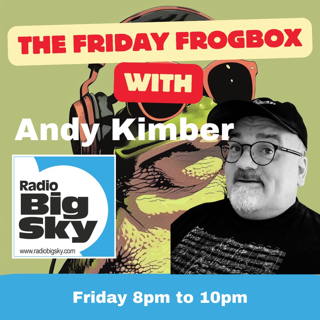 Are you ready for The Friday Frogbox? On Radio Big Sky 8pm to 10pm with the best music mix for a Friday evening. Download our free app or listen online at radiobigsky.com
#follow #radiobigsky #fridayfrogbox