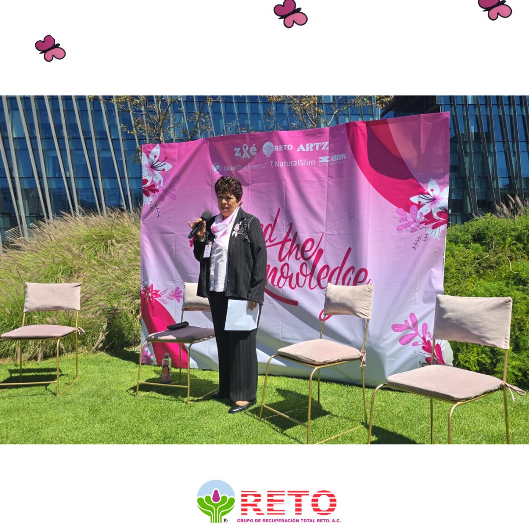gruporetomexico's tweet image. Zoe Water y Grupo Reto México, Grupo Fundador se unen para promover la prevención oportuna del cáncer de mama.
Agradecemos a Zoe Water por la enriquecedora experiencia.
#Spreadtheknowledge esparce el conocimiento.