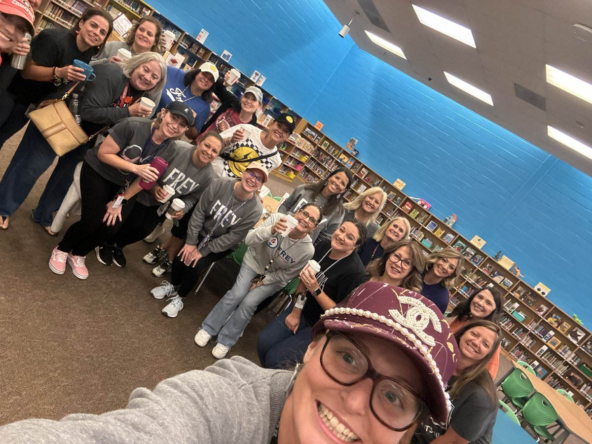 . <a href="/FreyElementary/">Frey Elementary</a> Monthly #coffeeEDU in the LC!