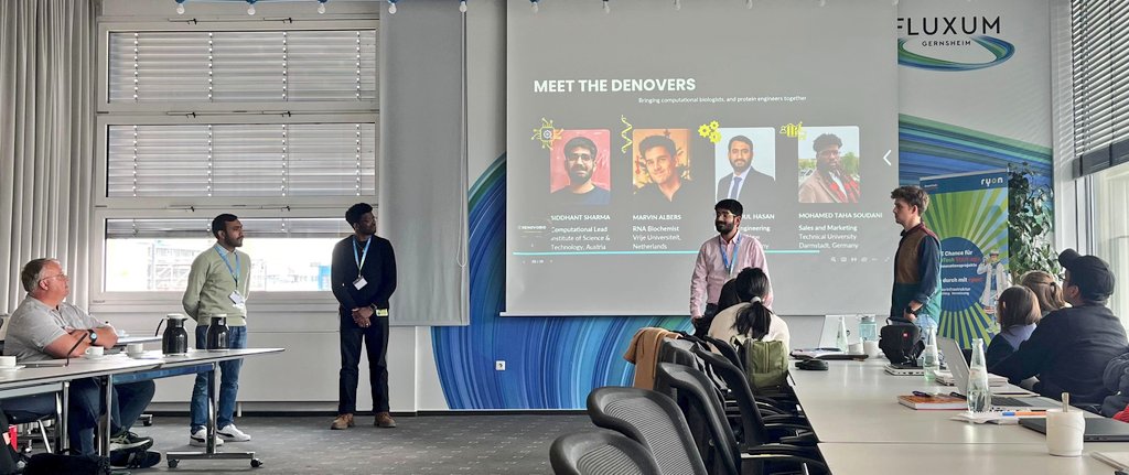Thank you for having us at <a href="/TUDarmstadt/">TU Darmstadt</a> &amp; <a href="/merckgroup/">Merck</a> 
The 5 days were a sprint that went well to develop our ideas into beautiful business models and pitch-decks.