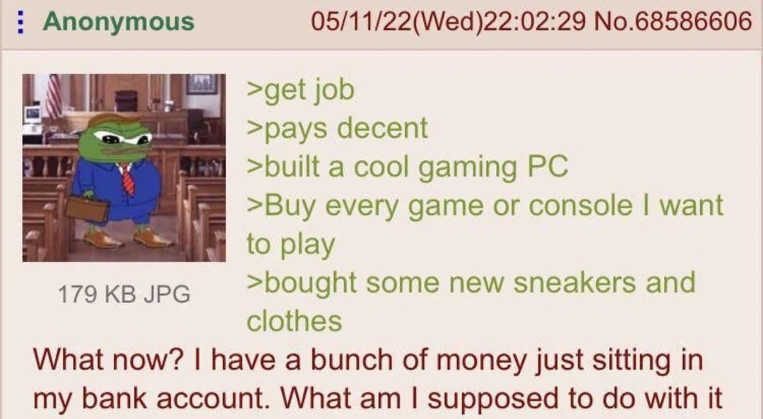 Greentext Poster tweet media