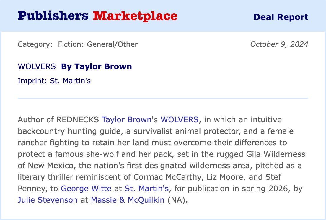 WOLVERS coming 2026!