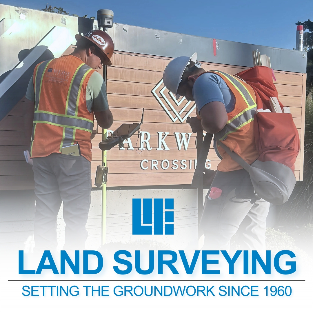 Weihe Engineers’ unmatched land surveying expertise, capacity, and responsiveness sets you and your project up for success.

Contact us today to learn more:
bit.ly/3Yrl6KE