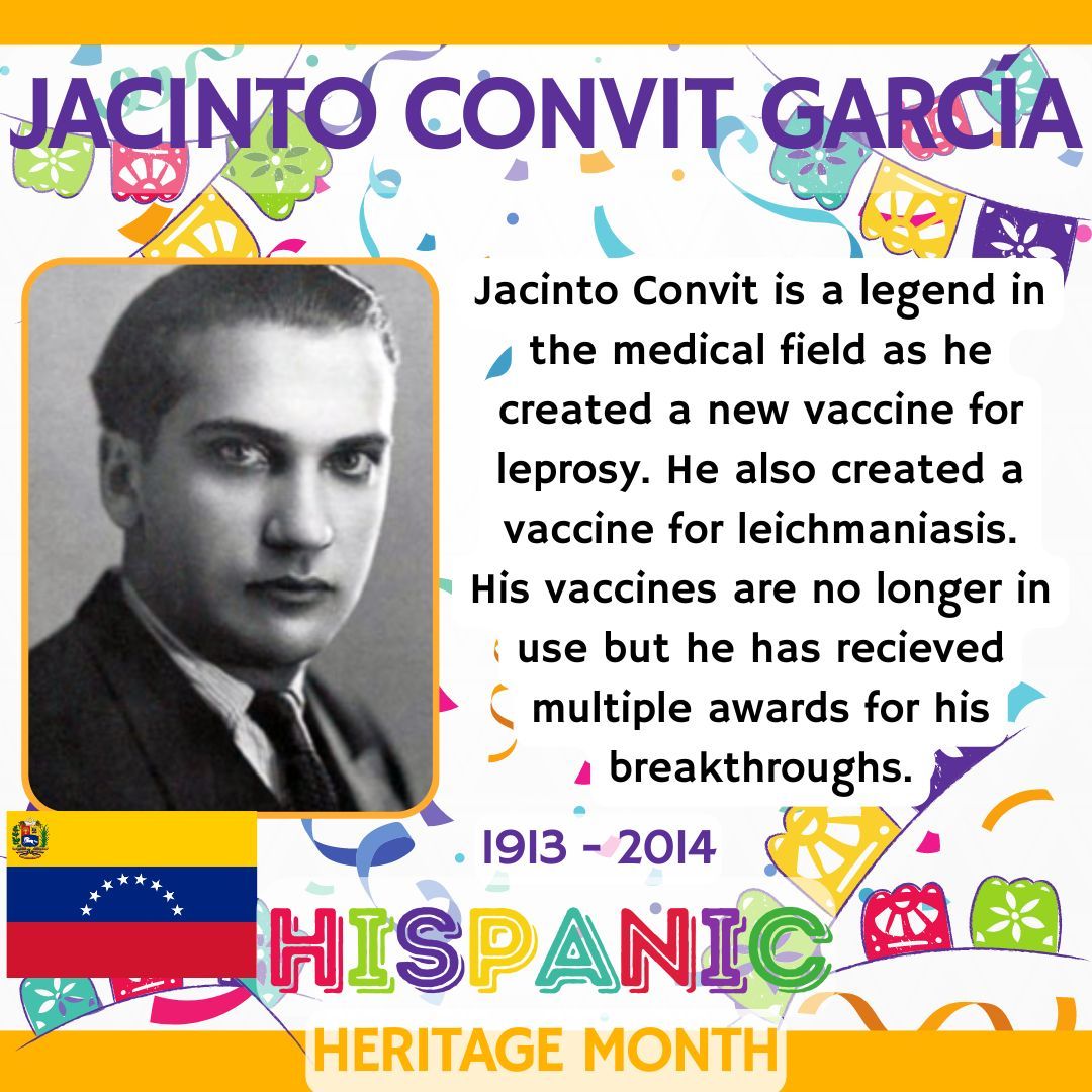 As part of our Hispanic Heritage Month observance, we take a moment to honor the accomplishments of Hispanic STEM professionals. Today, we shine a light on Jacinto Convit García. Follow along to expand your knowledge! #HispanicHeritageMonth #InspiringMinds
@bburghsbruins