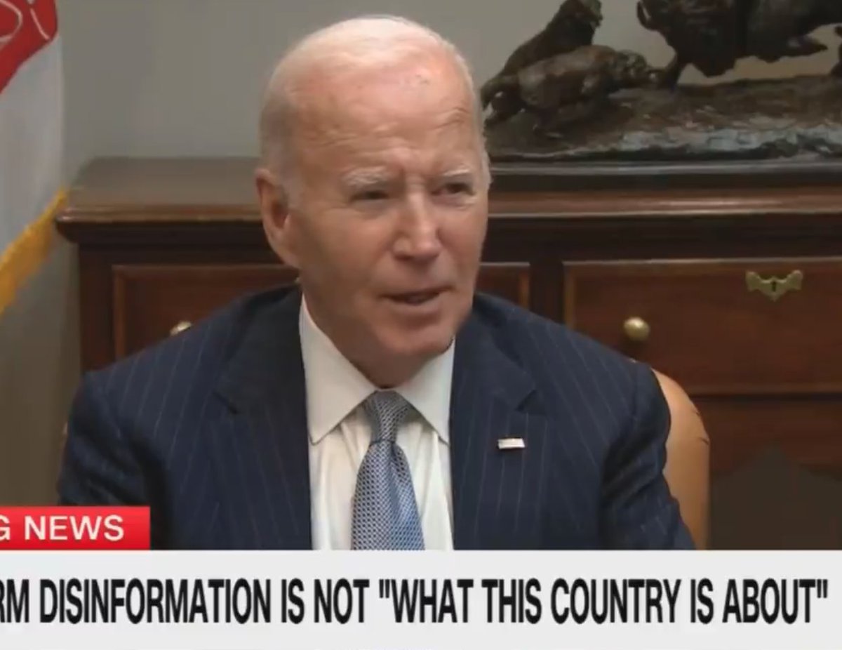 BREAKING: President Biden gives the perfect response when asked by a reporter if Donald Trump is "singularly" to blame for the flood of dangerous misinformation about hurricanes being spread by Republicans.

Dark Brandon isn't holding back these days...

"I think those who have