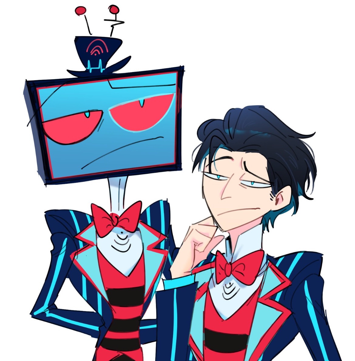 Thee_Fizziest_'s tweet photo. 🩵Daily Vox day 16🩵
3:03
#HazbinhotelVox https://t.co/MagTutEIyv