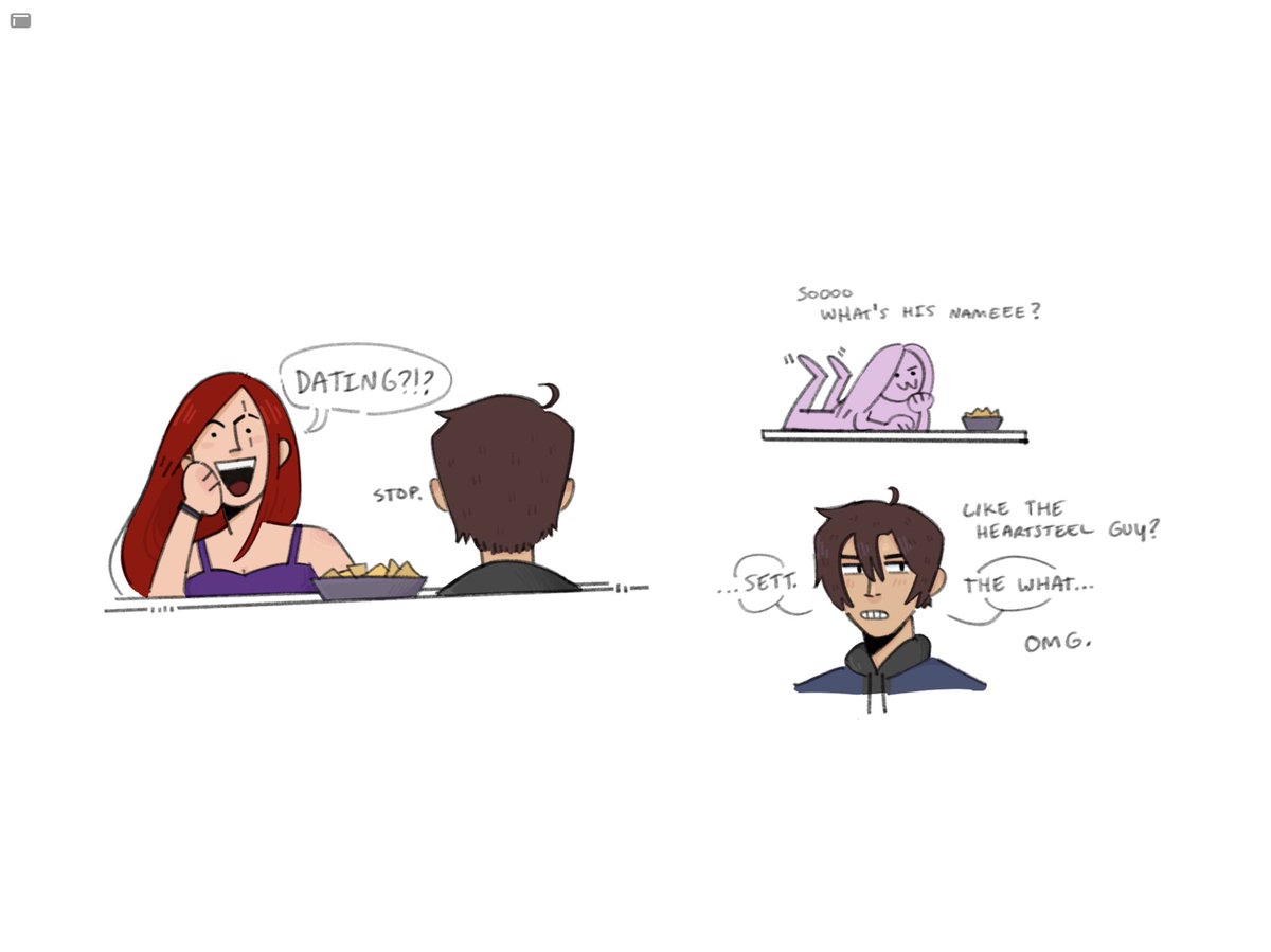 ashxmes's tweet photo. doodled my old, silly idea of talon not knowing who heartsteel sett is (featuring katarina) https://t.co/E87qKH1JLx