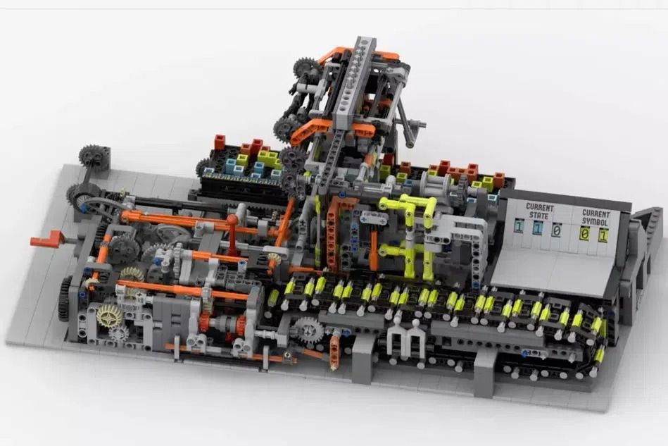 A working Turing Machine was submitted to Lego Ideas, consisting of approximately 2,900 parts and a bucketload of extreme cleverness #Turing #Lego ideas.lego.com/projects/10a32…