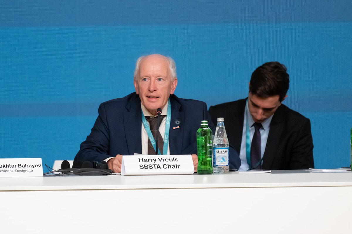 COP29_AZ's tweet photo. Two days of productive Pre-COP meetings concluded today in Baku, Azerbaijan. Pre-COP was an important opportunity to make progress against the top negotiating priorities before parties come together for the conference in November. The COP29 Presidency team thanks delegates, constituencies, partner agencies, and other stakeholders for their valuable contributions to climate action this week.

#COP29 #COP29Azerbaijan #PreCOP #PreCOP29