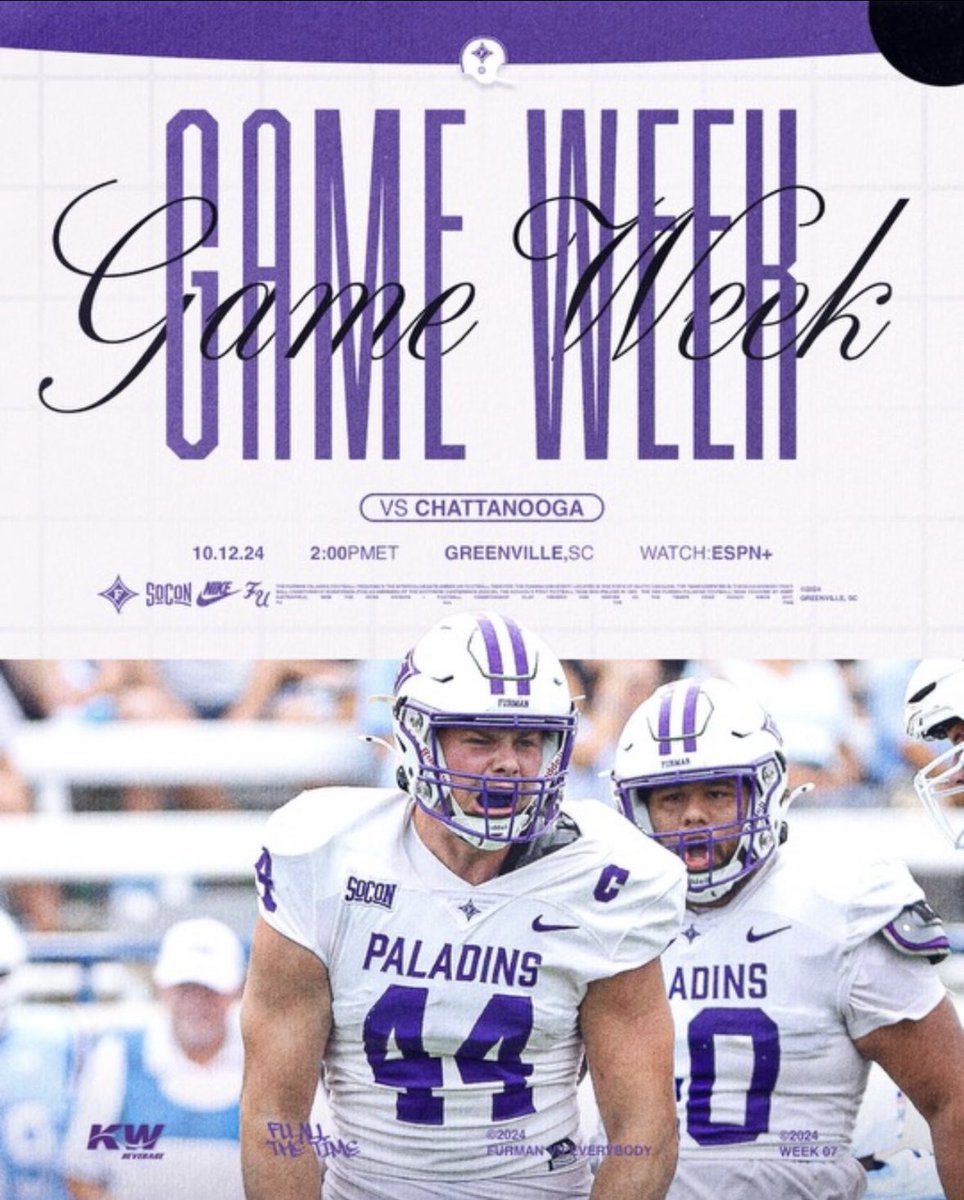 Jayden Hodgdon (@hodgdonjayden) on Twitter photo Can’t wait to be <a href="/PaladinFootball/">Furman Football</a> game day tomorrow vs Chattanooga!
<a href="/CSpangDB/">Tommy Spangler</a> <a href="/CNendick25/">Chris Nendick</a> @GenevaViking <a href="/CoachGrady27/">Coach Grady</a> Can’t wait to be <a href="/PaladinFootball/">Furman Football</a> game day tomorrow vs Chattanooga!
<a href="/CSpangDB/">Tommy Spangler</a> <a href="/CNendick25/">Chris Nendick</a> @GenevaViking <a href="/CoachGrady27/">Coach Grady</a>
