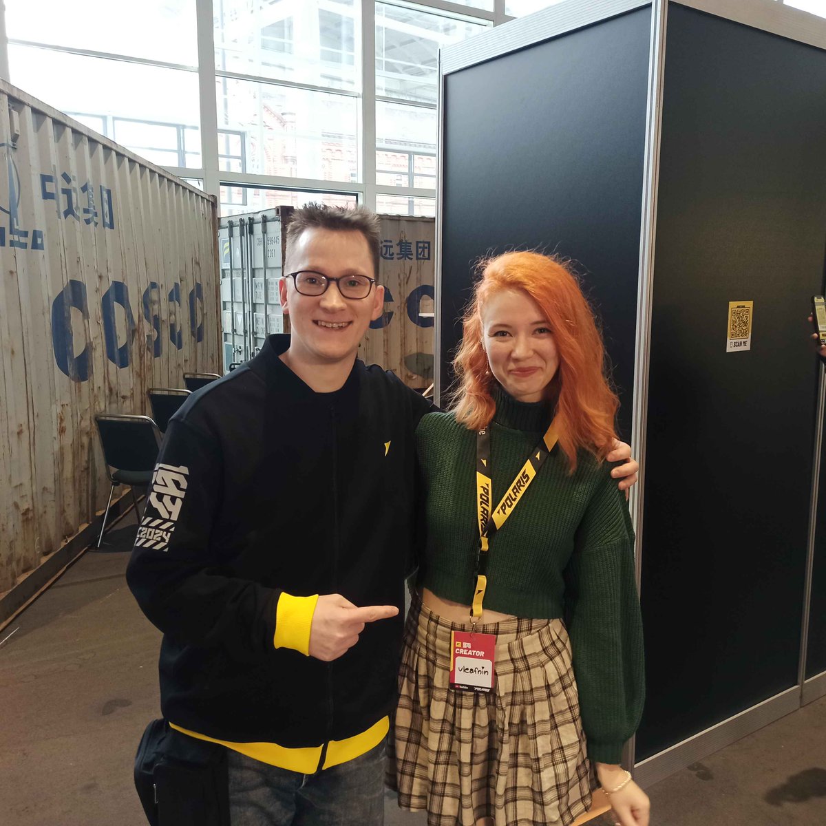 dAviiiid90's tweet image. Erster Tag @PolarisCon_ 
Soviele tolle Menschen wieder getroffen. 🥰😍😊🥹🫶🏼
Angefangen mit @LostKittn_ @KodiakCosplay in ihrem wunderschönen cosplay. 
@vleafnin und natürlich @TheKrogmann 
Danke euch - war schön. 
🖤🩷❤️💛
#polarisconvention x #polaris2024 x #polaris