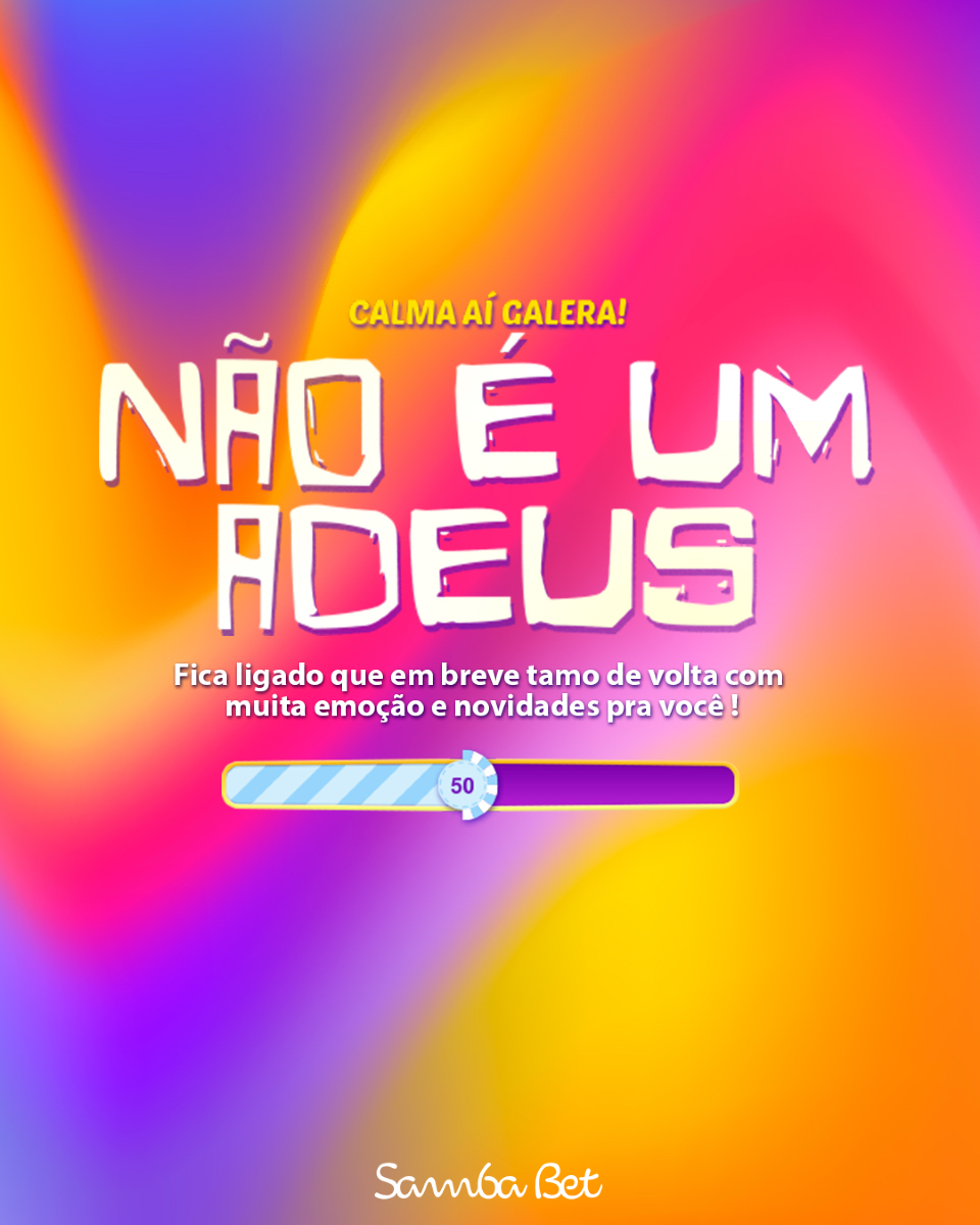 SambaBetBr's tweet photo. ⚠️ Calma aí, galera! Não é um adeus, só uma pausa para voltarmos com mais emoção e muitas novidades.

Fica ligado que em breve estamos de volta com tudo! 🚀💥

#Sambabet #EmBreve #NovidadesChegando https://t.co/wkhFd4TEbX