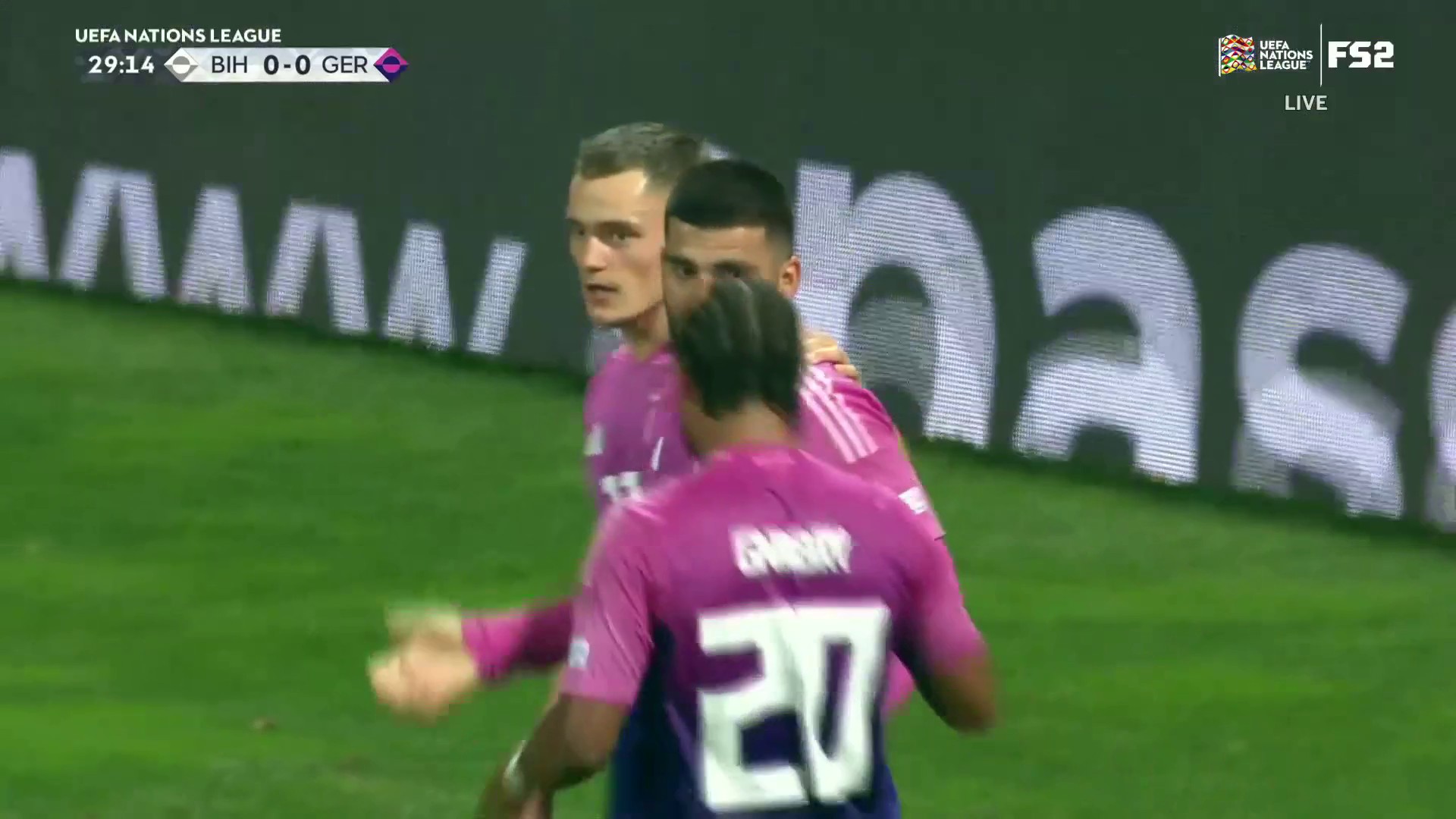 There it is! Germany takes the lead 🇩🇪