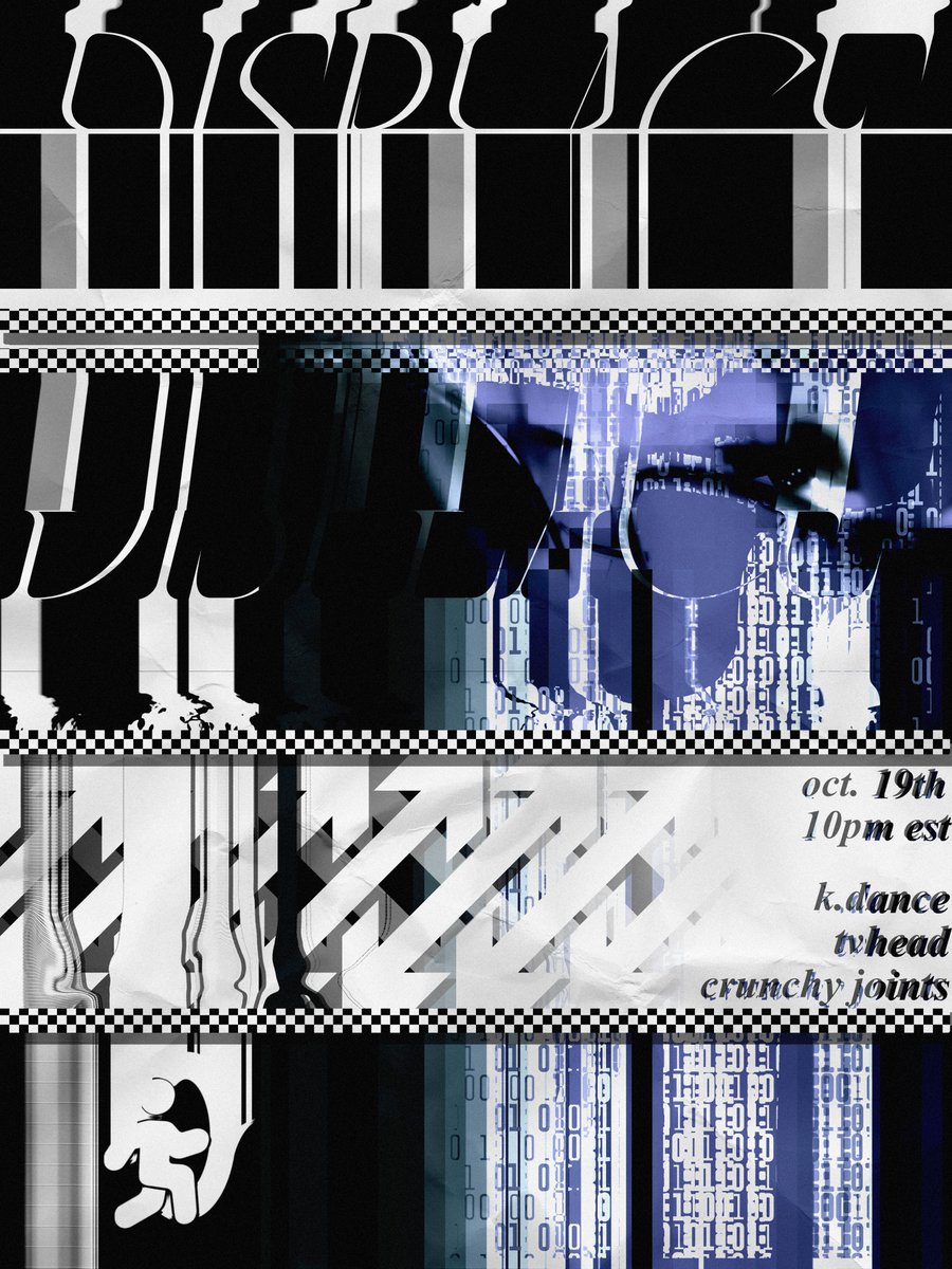 DISPLACE_VR's tweet image. [ NEXT STOP ]

[ saturday, october 19th - 10pm EST ]

[ @CrunchyJointsVR 
  @VirtualArKadie 
  @TVHead404 ]

[ more updates @ discord.displace.club ]