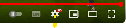 AndyDoug11's tweet photo. @robertbright27 Rab - click on settings (cog icon) and change quality from default. https://t.co/jsWlPFiT7N